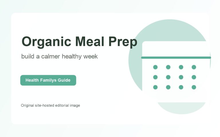 Organic Meal Prep: Building a Better Week With Wildly Organic