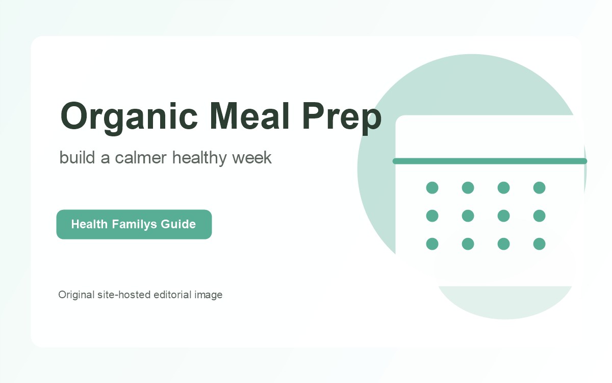Organic Meal Prep: Building a Better Week With Wildly Organic